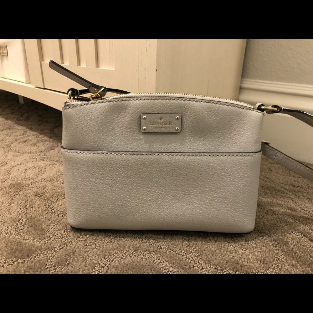 Kate spade gray crossbody
